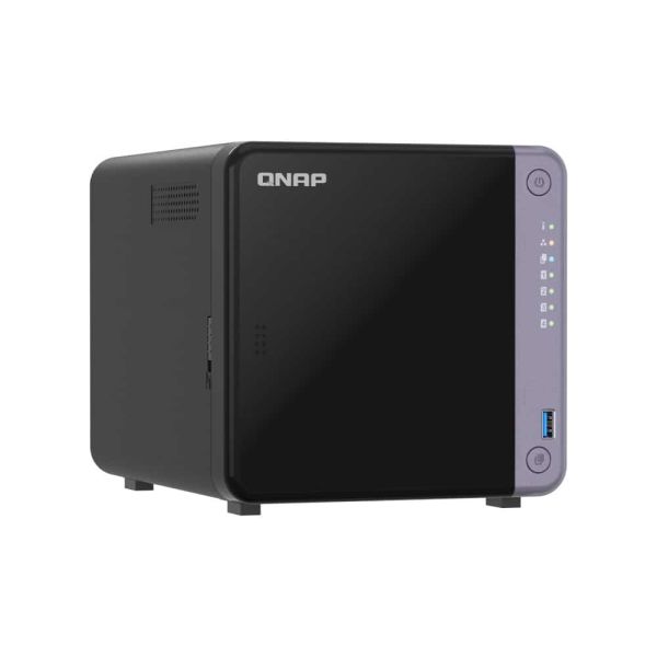 QNAP TS-432X-4G data-opslag-server NAS Tower Alpine Alpine AL-524 4 GB DDR4 QNAP QTS Zwart (TS-432X-4G)