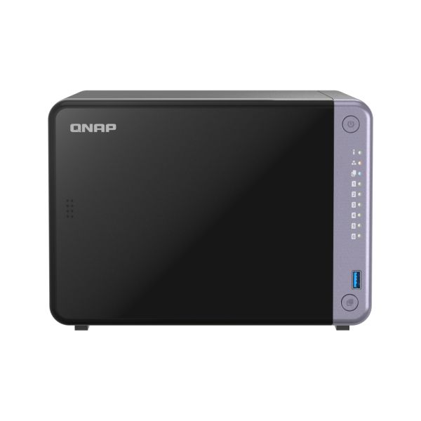 QNAP TS-632X NAS Tower Alpine Alpine AL-524 4 GB DDR4 QNAP QTS Zwart (TS-632X-4G) QNAP TS-632X NAS Tower Alpine Alpine AL-524 4 GB DDR4 QNAP QTS Zwart