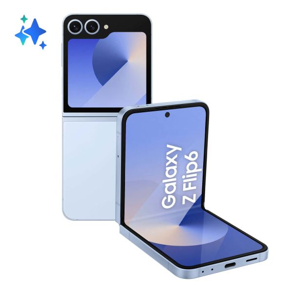 Samsung Galaxy Z Flip6 17 cm (6.7") Dual SIM Android 14 5G USB Type-C 12 GB 512 GB 4000 mAh Blauw (SM-F741BLBHEUE) Samsung Galaxy Z Flip6 17 cm (6.7") Dual SIM Android 14 5G USB Type-C 12 GB 512 GB 4000 mAh Blauw (SM-F741BLBHEUE)