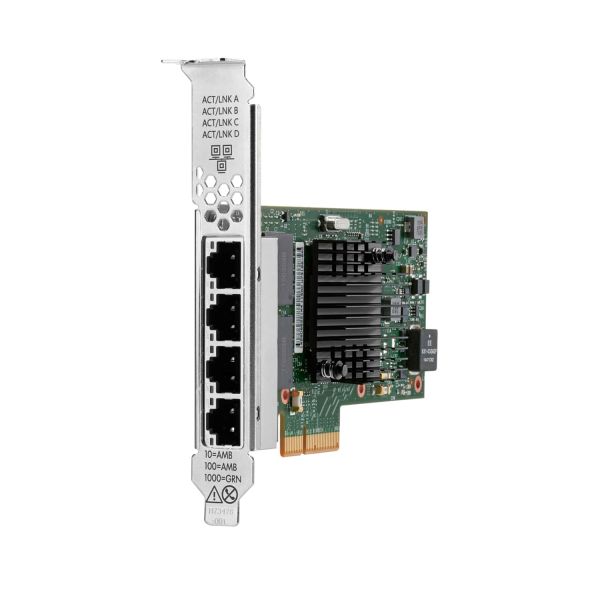 Hewlett Packard Enterprise Ethernet 1Gb 4-port BASE-T I350-T4 Intern 1000 Mbit/s (P21106-B21)