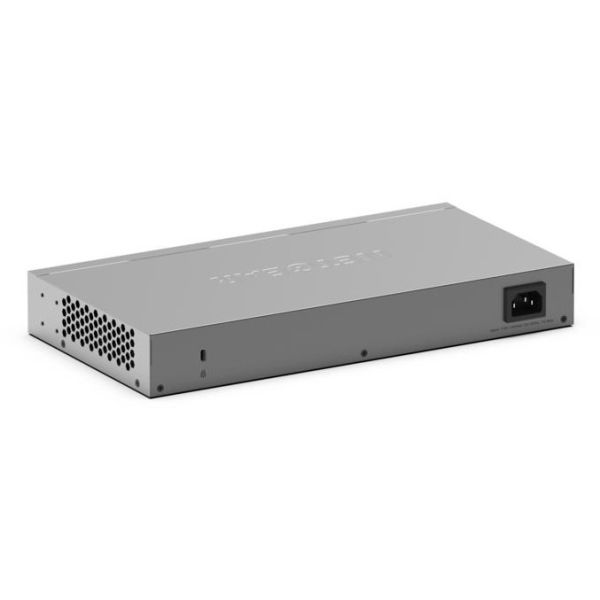 NETGEAR GS724Tv6 Managed L2+/L3 Gigabit Ethernet (10/100/1000) 1U Blauw, Grijs (GS724T-600EUS)