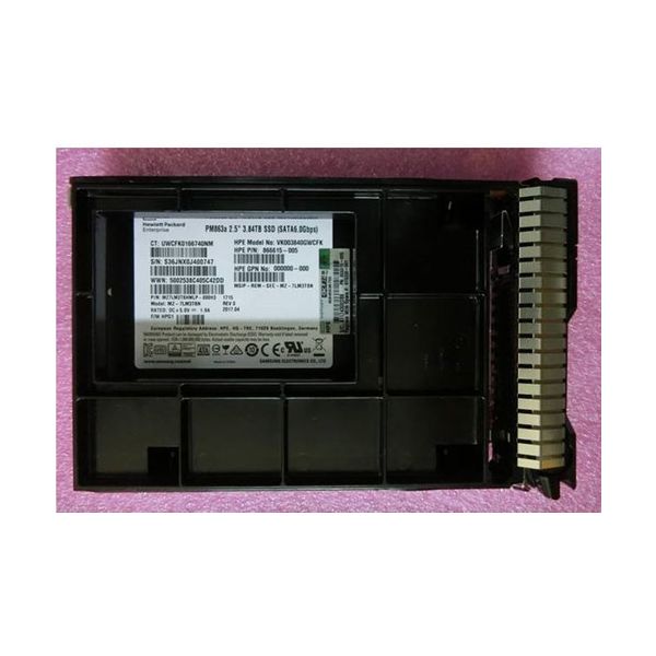 HP SPS-DRV SSD 3.84TB LFF SAS MU SCC MV VS (P37541-001)