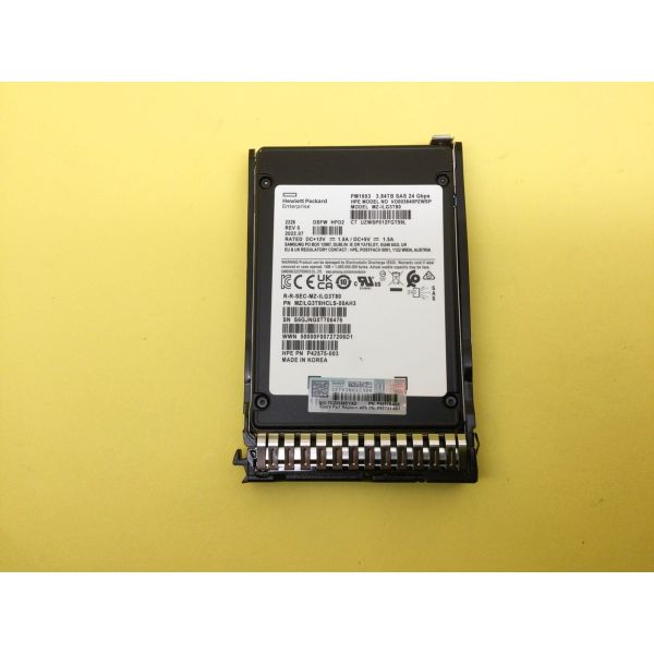 HP SPS-DRV SSD 3.84TB SFF SAS RI SC NTX (P57577-B21)