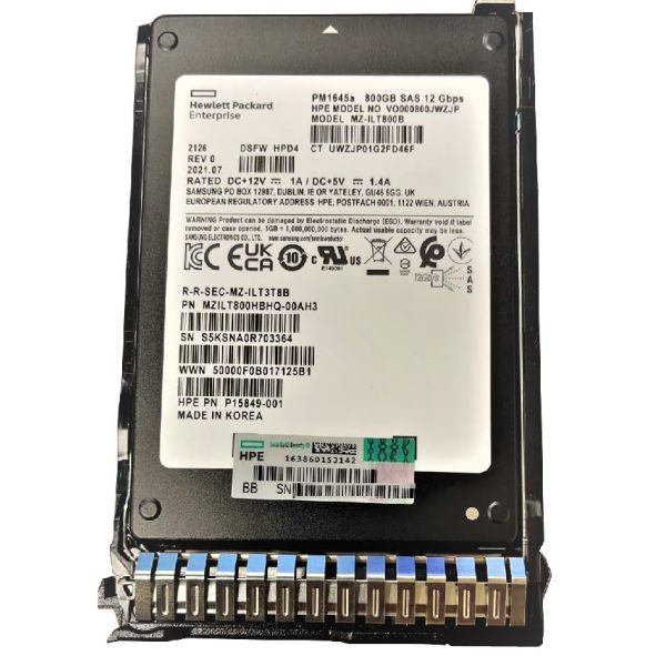 HP SPS-SSD 960GB NVMe RI SFF U.3 7450 (P60549-001)