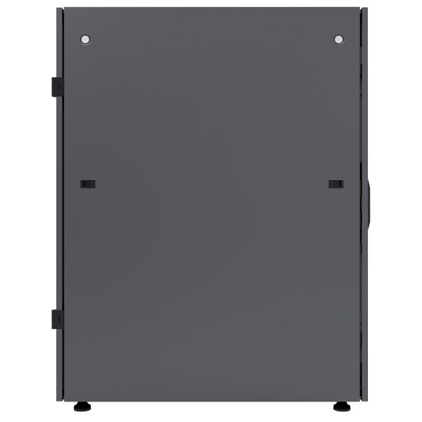 Intellinet 19" serverkast vrijstaand, 36U, 600x1200 mm (breedte x diepte), zwart, bouwpakket (flatpack), max. 1500 kg, meerpuntsdeurslot, 1 slot per zijpaneel, bruikbare diepte 123–973 mm, IP20, staal (713696)
