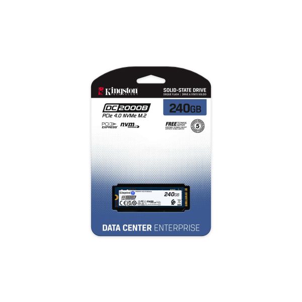 Kingston Technology 240G DC2000B M.2 4.0 M.2 2280 SSD (SEDC2000BM8/240G)