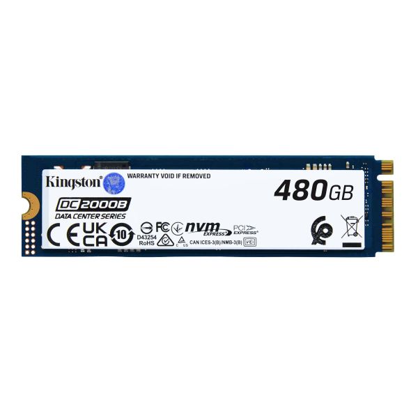 Kingston Technology 480G DC2000B M.2 4.0 M.2 2280 SSD (SEDC2000BM8/480G)