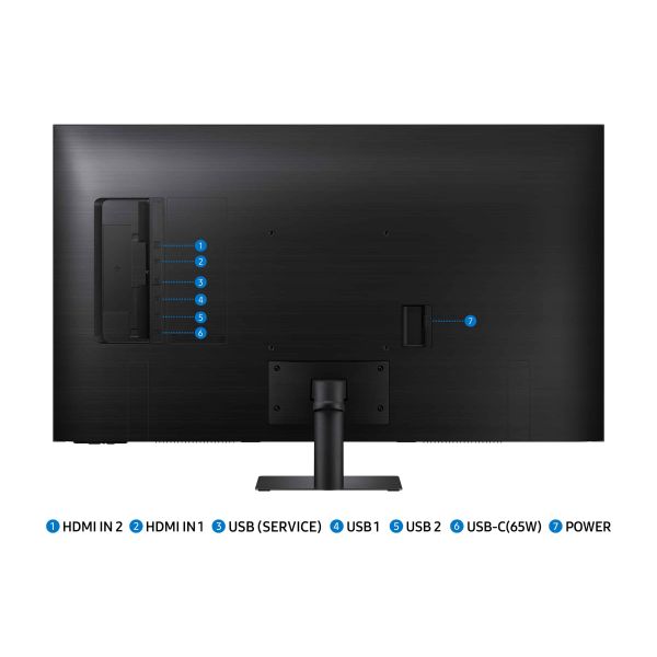 Samsung 43" Smart Monitor M7 M70D UHD (LS43DM702UUXDU)