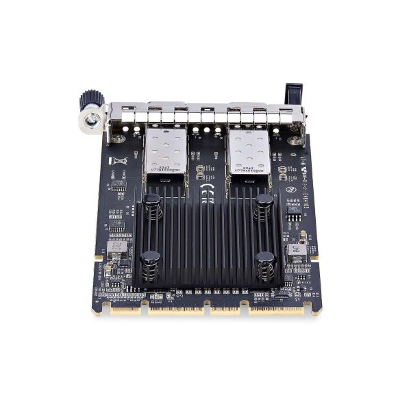 StarTech.com 2-Port 10Gbps SFP+ OCP 3.0 Server Netwerkkaart met Intel X710, SFF 4C+ Compatibel, Dual Port OCP NIC, 1000Base-T/10GBase-T, Windows & Linux (O1210I-NETWORK-CARD)