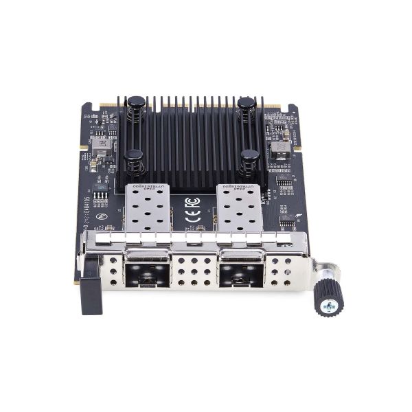 StarTech.com 2-Port 10Gbps SFP+ OCP 3.0 Server Netwerkkaart met Intel X710, SFF 4C+ Compatibel, Dual Port OCP NIC, 1000Base-T/10GBase-T, Windows & Linux (O1210I-NETWORK-CARD)