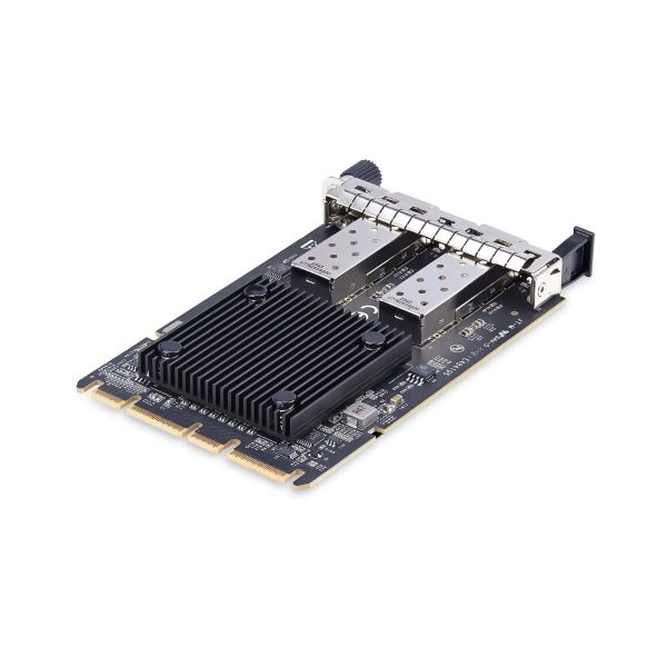 StarTech.com 2-Port 10Gbps SFP+ OCP 3.0 Server Netwerkkaart met Intel X710, SFF 4C+ Compatibel, Dual Port OCP NIC, 1000Base-T/10GBase-T, Windows & Linux (O1210I-NETWORK-CARD)