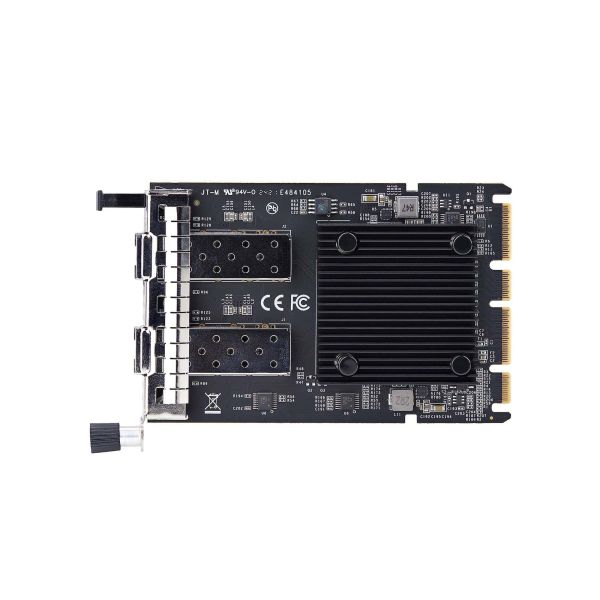 StarTech.com 2-Port 10Gbps SFP+ OCP 3.0 Server Netwerkkaart met Intel X710, SFF 4C+ Compatibel, Dual Port OCP NIC, 1000Base-T/10GBase-T, Windows & Linux (O1210I-NETWORK-CARD)