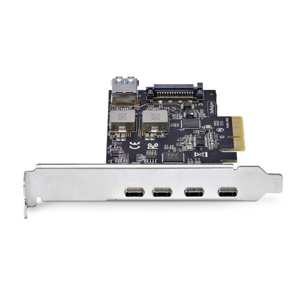 StarTech.com 5-Port USB PCIe Kaart, USB 3.2 10Gbps, PCI Express Kaart met 4x USB-C Poorten, 1x USB-A Interne Poort, USB PCIe Controller Kaart, Windows/macOS/Linux (PS4C3IA3-USB-C-CARD) StarTech.com 5-Port USB PCIe Kaart, USB 3.2 10Gbps, PCI Express Kaart met 4x USB-C Poorten, 1x USB-A Interne Poort, USB PCIe Controller Kaart, Windows/macOS/Linux (PS4C3IA3-USB-C-CARD)