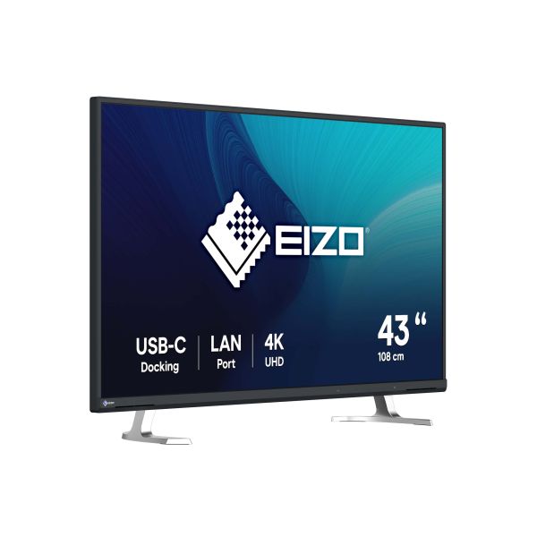 EIZO FlexScan EV4340X-BK LED display 108 cm (42.5") 3840 x 2160 Pixels 4K Ultra HD Zwart (EV4340X-BK)