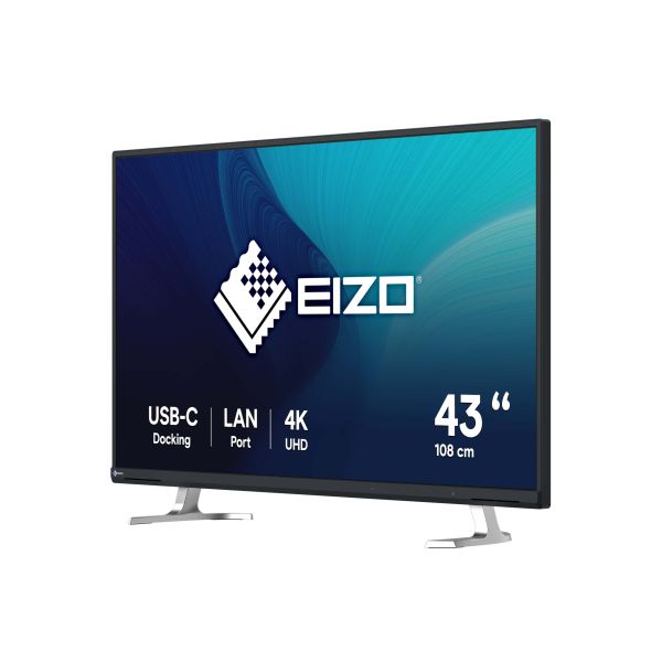 EIZO FlexScan EV4340X-BK LED display 108 cm (42.5") 3840 x 2160 Pixels 4K Ultra HD Zwart (EV4340X-BK)