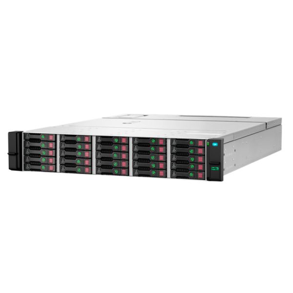Hewlett Packard Enterprise Q1J10B disk array Rack (2U) Zwart, Zilver (Q1J10B)