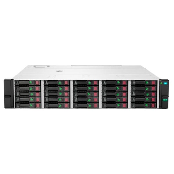 Hewlett Packard Enterprise Q1J10B disk array Rack (2U) Zwart, Zilver (Q1J10B)