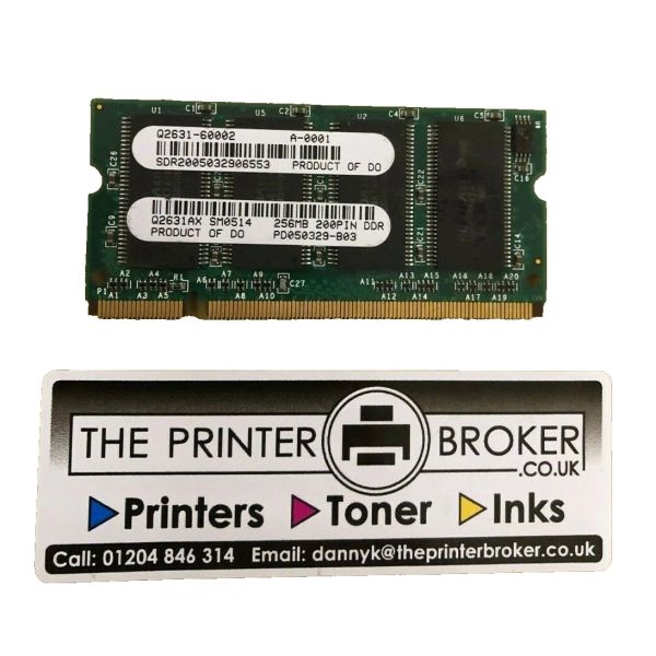 HP 256MB DIMM DDR Memory Module (Q2631-67951)