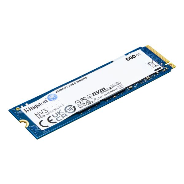 Kingston Technology 500G NV3 M.2 2280 NVMe SSD (SNV3S/500G)