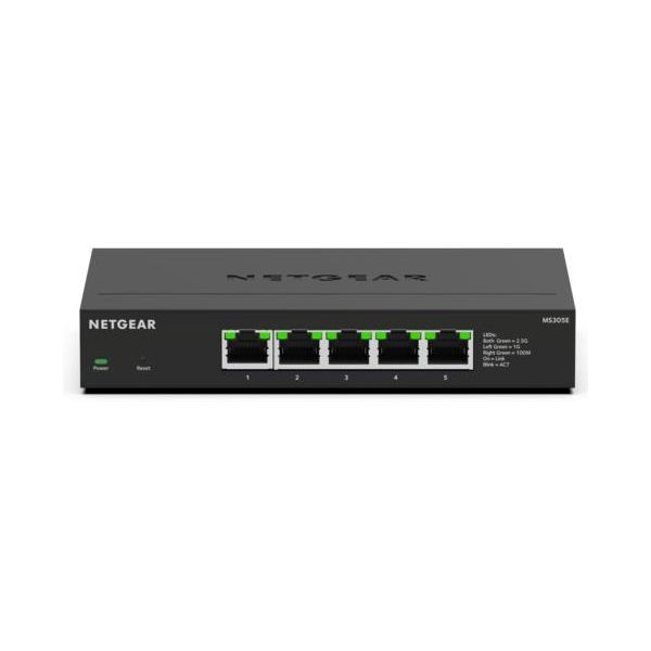 NETGEAR MS305E Unmanaged 2.5G Ethernet (100/1000/2500) Zwart (MS305E-100EUS)