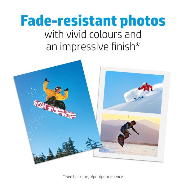 HP Everyday glanzend fotopapier, 25 vel, A4/210 x 297 mm (Q5451A)