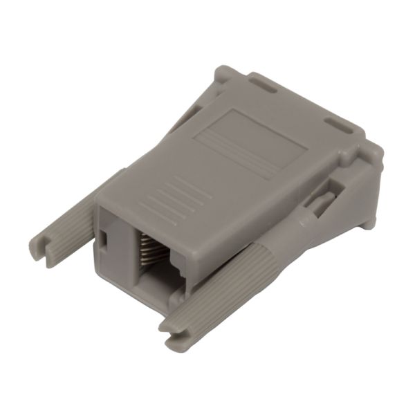 Hewlett Packard Enterprise Q5T65A tussenstuk voor kabels DB9 RJ-45 Grijs (Q5T65A)