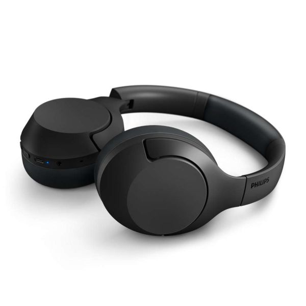 Philips TAH8506BK/00 hoofdtelefoon/headset Hoofdtelefoons Draadloos Hoofdband Oproepen/muziek USB Type-C Bluetooth Zwart (TAH8506BK/00)