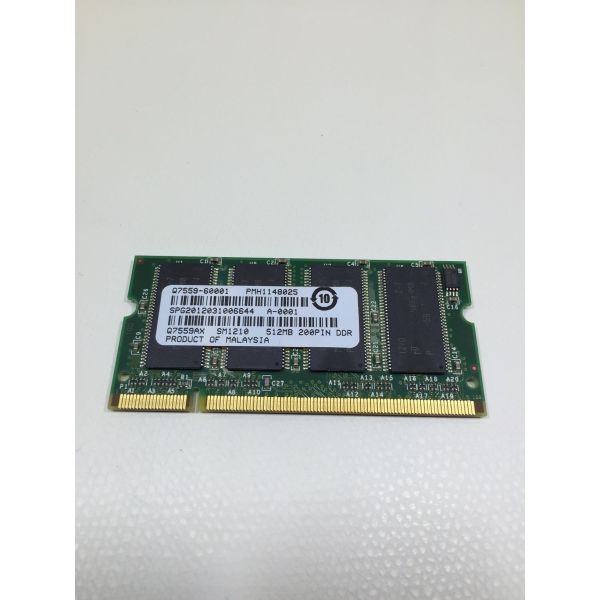 HP 512MB 167MHz 200-pin DDR DIMM (Q7559-60001)