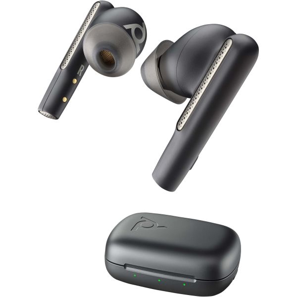 POLY Voyager Free 60 UC Black Earbuds + BT700 USB-C-adapter + oplaadcase basis (7Y8M0AA)