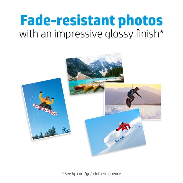 HP Advanced Photo-papier, glanzend, 250 g/m2, 10 x 15 cm (101 x 152 mm), 25 vellen (Q8691A)