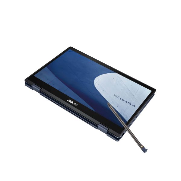ASUS ExpertBook B3 Flip B3402FVA-EC0576X Intel® Core™ i5 i5-1335U Hybride (2-in-1) 35,6 cm (14") Touchscreen Full HD 16 GB DDR4-SDRAM 256 GB SSD Wi-Fi 6E (802.11ax) Windows 11 Pro Zwart (90NX07N1-M00MH0)