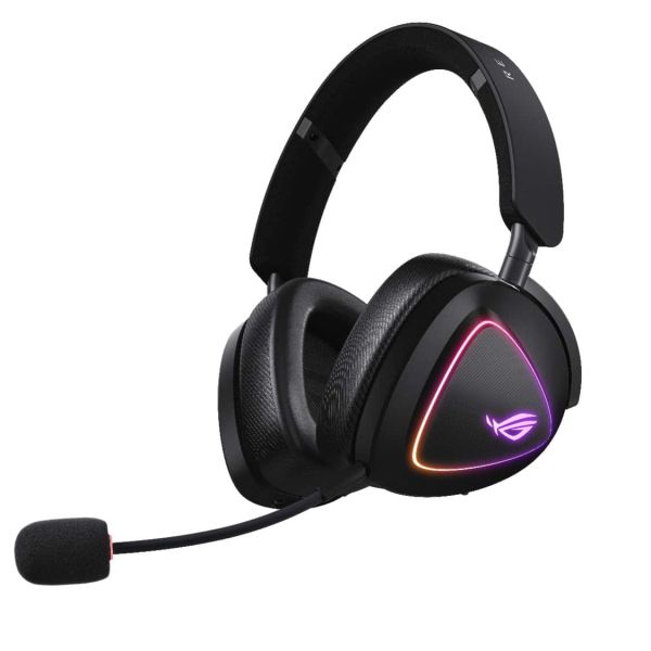 ASUS ROG DELTA II Headset Bedraad en draadloos Hoofdband Gamen USB Type-C Bluetooth Zwart (90YH03W0-BHUA00)