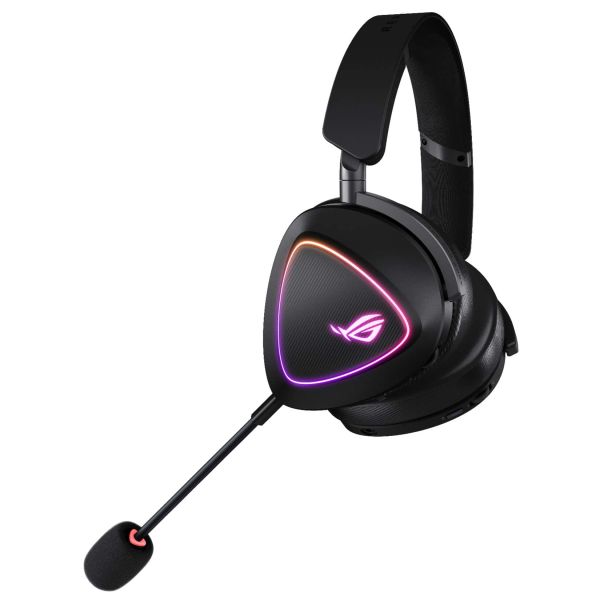 ASUS ROG DELTA II Headset Bedraad en draadloos Hoofdband Gamen USB Type-C Bluetooth Zwart (90YH03W0-BHUA00)