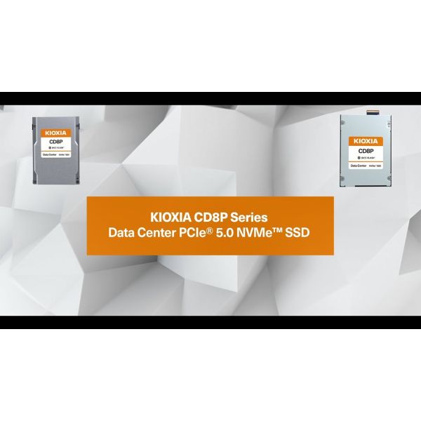 Kioxia CD8P 3.4TB U.2 PCIe 5.0 NVMe (KCD8XPUG3T84)