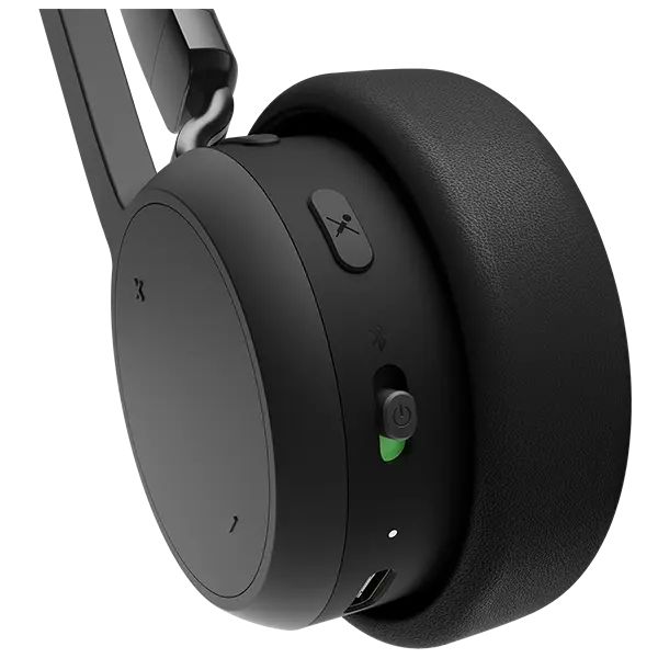 Lenovo 4XD1Q30302 hoofdtelefoon/headset Draadloos Hoofdband Oproepen/muziek Bluetooth Zwart (4XD1Q30302)
