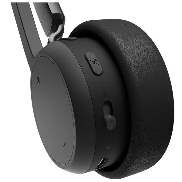 Lenovo 4XD1Q30302 hoofdtelefoon/headset Draadloos Hoofdband Oproepen/muziek Bluetooth Zwart (4XD1Q30302)