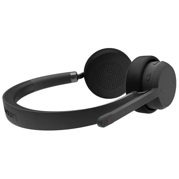 Lenovo 4XD1Q30302 hoofdtelefoon/headset Draadloos Hoofdband Oproepen/muziek Bluetooth Zwart (4XD1Q30302)