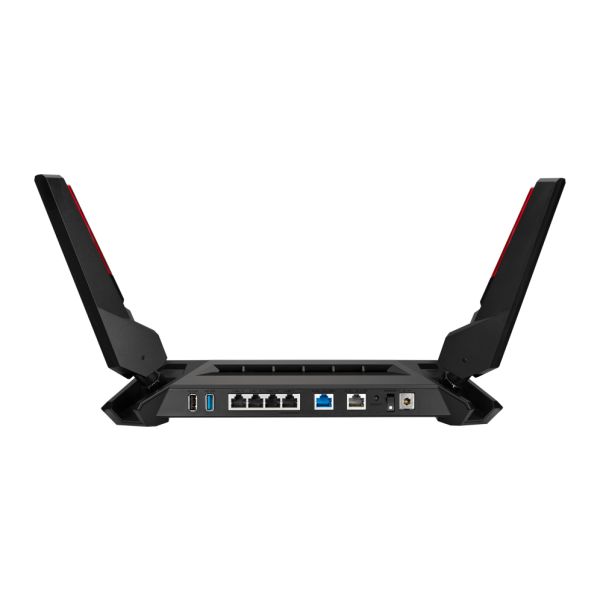 ASUS ROG Rapture GT-AX6000 draadloze router 2.5 Gigabit Ethernet Dual-band (2.4 GHz / 5 GHz) Zwart (GT-AX6000)