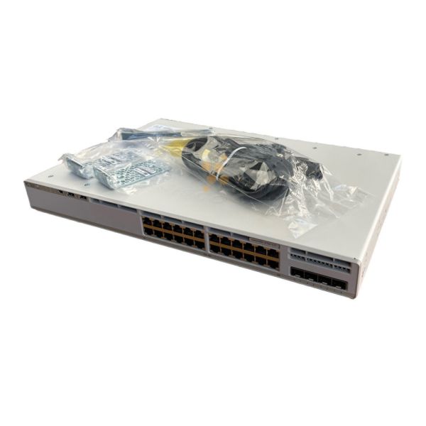 Cisco Catalyst 9200L 24-port PoE+, 4 x 1G, Network Essentials, C9200L-24P-4G-E (C9200L-24P-4G-E)