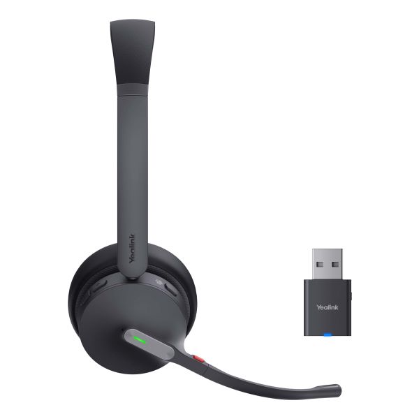 Yealink WH64 Hybrid Dual Teams Headset Draadloos Hoofdband Kantoor/callcenter Micro-USB Bluetooth Zwart (1208685) Yealink WH64 Hybrid Dual Teams Headset Draadloos Hoofdband Kantoor/callcenter Micro-USB Bluetooth Zwart (1208685)