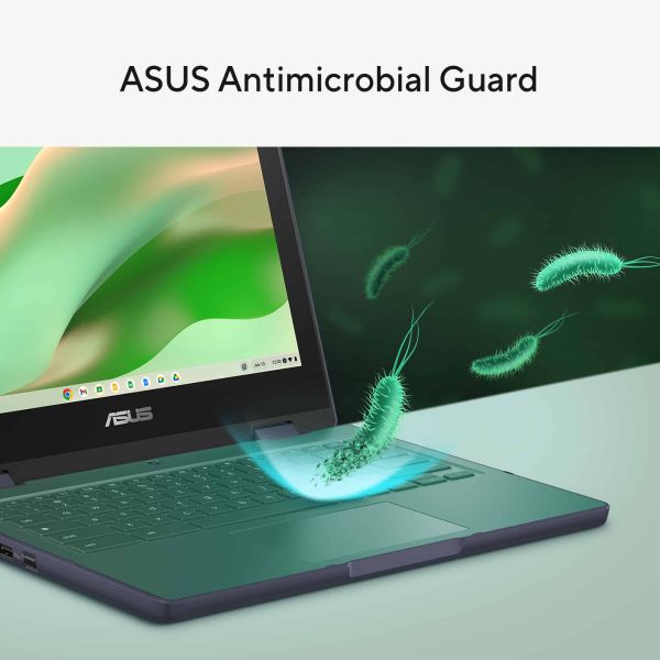 ASUS Chromebook CZ11 Flip CZ1104FM2A-NS0097 MediaTek Kompanio 520 29,5 cm (11.6") Touchscreen HD 8 GB LPDDR4x-SDRAM 64 GB eMMC Wi-Fi 6 (802.11ax) ChromeOS Grijs (90NX07V1-M00350)