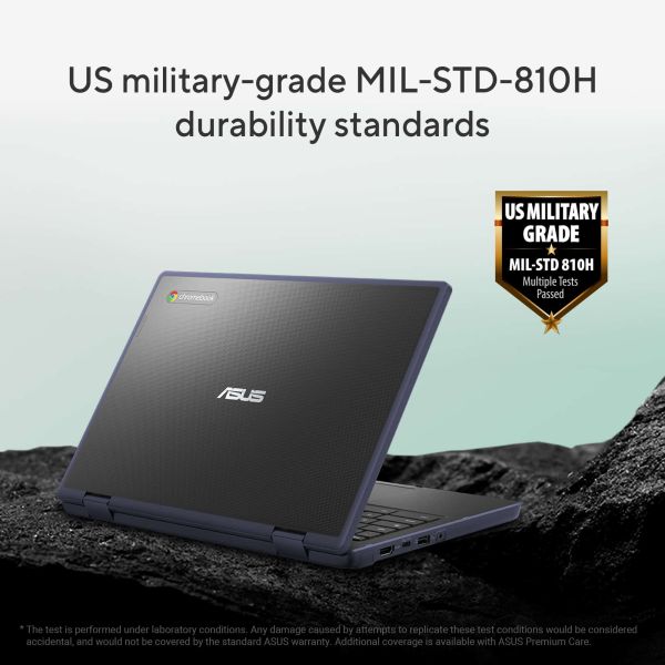 ASUS Chromebook CZ11 Flip CZ1104FM2A-NS0097 MediaTek Kompanio 520 29,5 cm (11.6") Touchscreen HD 8 GB LPDDR4x-SDRAM 64 GB eMMC Wi-Fi 6 (802.11ax) ChromeOS Grijs (90NX07V1-M00350)