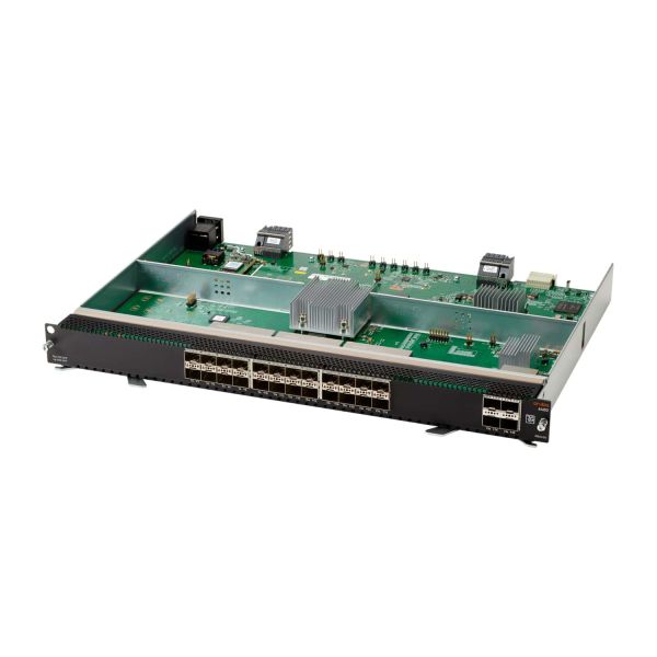 Hewlett Packard Enterprise Aruba 6400 24-port SFP+ & 4-port SFP56 v2 network switch module (R0X43A)