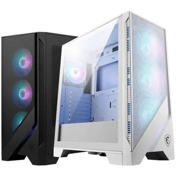 MSI MAG Forge 320R AIRFLOW Micro Tower Wit (306-7G23W21-HH9)