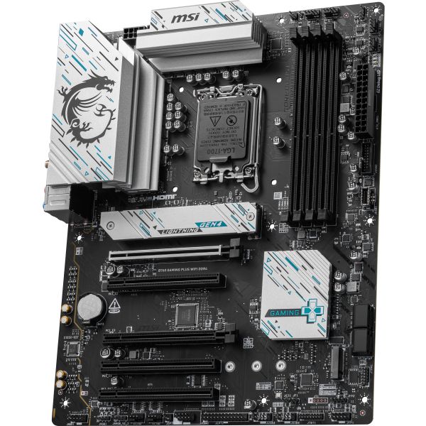 MSI B760 GAMING PLUS WIFI DDR4 moederbord Intel B760 LGA 1700 ATX (7D98-043R)
