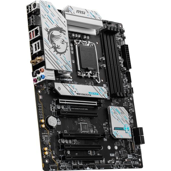 MSI B760 GAMING PLUS WIFI DDR4 moederbord Intel B760 LGA 1700 ATX (7D98-043R)