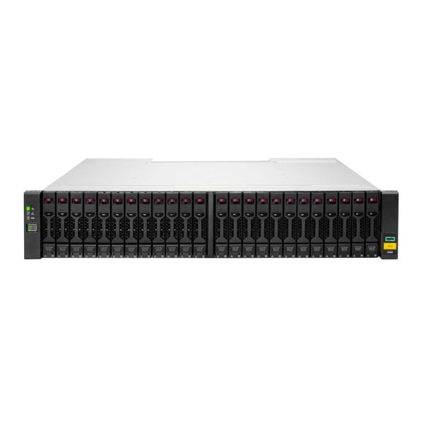 Hewlett Packard Enterprise MSA 2060 disk array Rack (2U) Zilver, Zwart (R7J73B) 1/1 Hewlett Packard Enterprise MSA 2060 disk array Rack (2U) Zilver, Zwart (R7J73B)