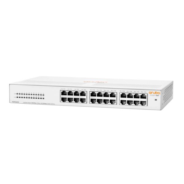 Hewlett Packard Enterprise Aruba Instant On 1430 24G Unmanaged L2 Gigabit Ethernet (10/100/1000) 1U Wit (R8R49A)