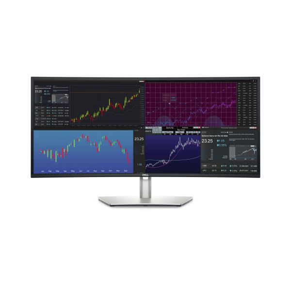 DELL UltraSharp U3423WE LED display 86,7 cm (34.1") 3440 x 1440 Pixels UltraWide Quad HD LCD Zilver (U3423WE)