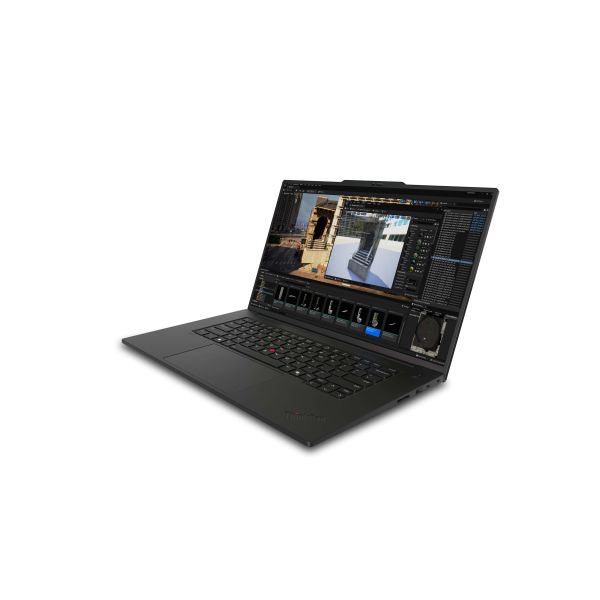 Lenovo ThinkPad P1 Gen 7 Intel Core Ultra 7 165H Mobiel werkstation 40,6 cm (16") WUXGA 32 GB LPDDR5x-SDRAM 1 TB SSD Wi-Fi 7 (802.11be) Windows 11 Pro Duits Zwart (21KV001UGE)